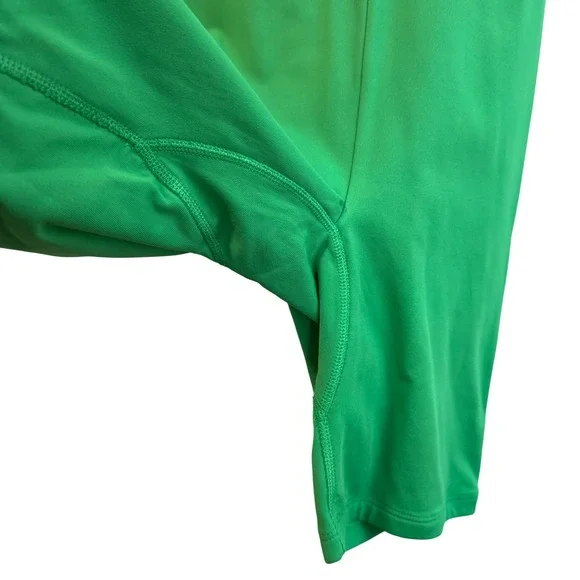 Babaton Aritzia Contour Green V Neck Sleeveless Romper Shorts Size S - Picture 4 of 6